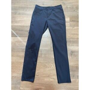 Vuori Meta Pants Mens 28X31 Athletic Stretch Gray Slim DISTRESSED